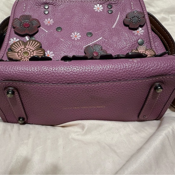 Coach rogue 25 tea rose tote w/wallet - Picture 11 of 14